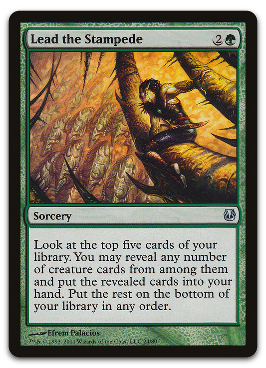 Lead the Stampede (Duel Decks: Ajani vs. Nicol Bolas)