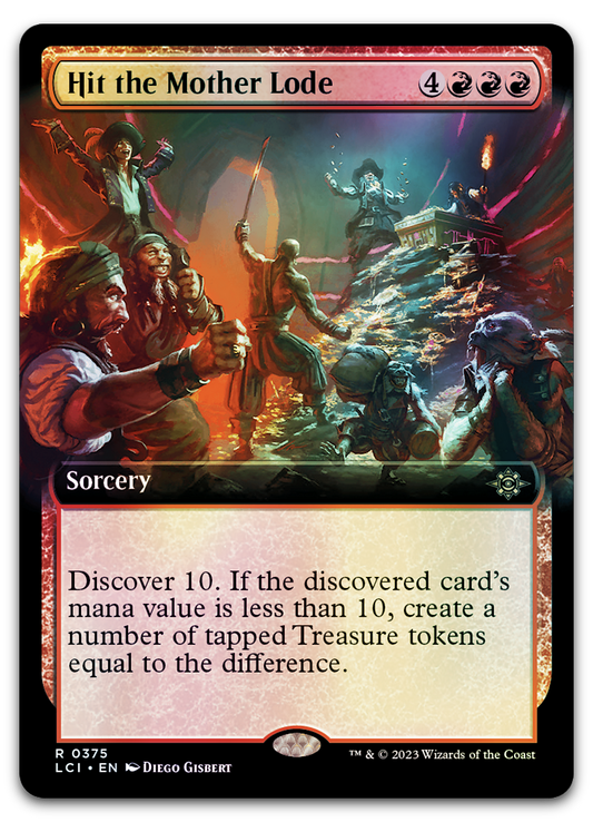 Hit the Mother Lode (Extended Art) (The Lost Caverns of Ixalan)