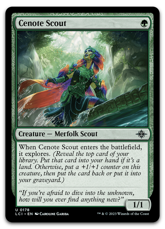 Cenote Scout (The Lost Caverns of Ixalan)