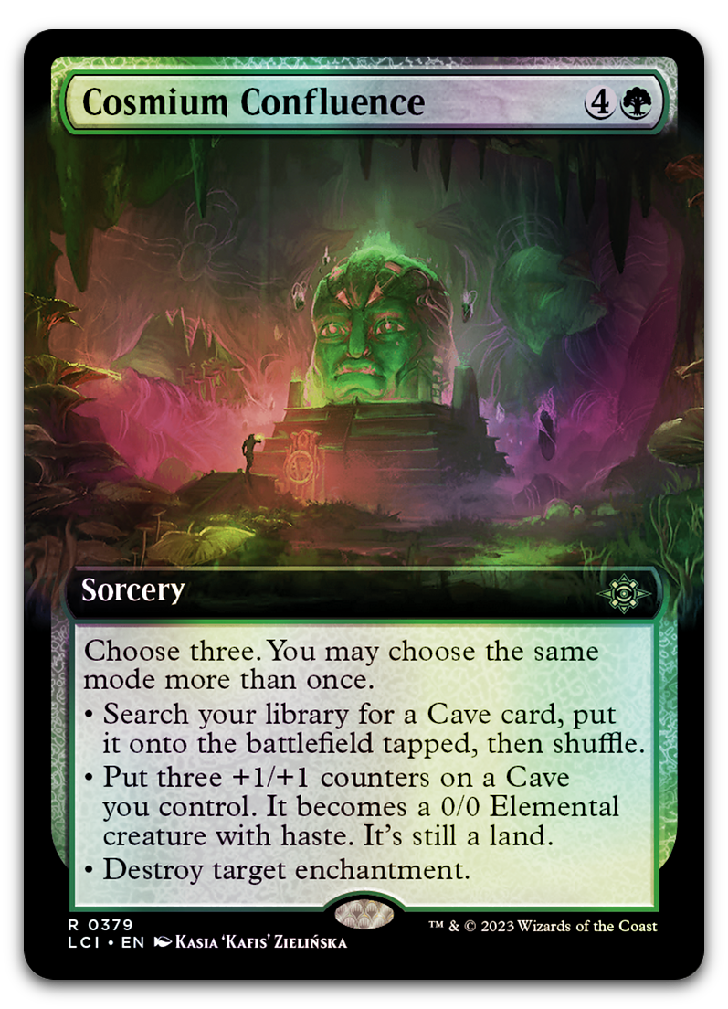 Cosmium Confluence (Extended Art) (The Lost Caverns of Ixalan)