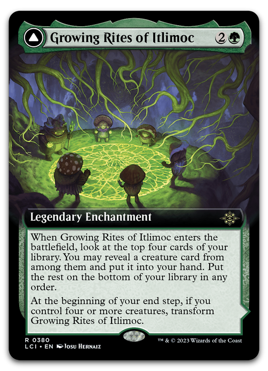 Growing Rites of Itlimoc (Extended Art) (The Lost Caverns of Ixalan)