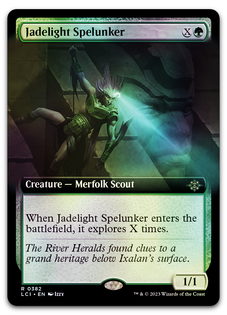 Jadelight Spelunker (Extended Art) (The Lost Caverns of Ixalan)
