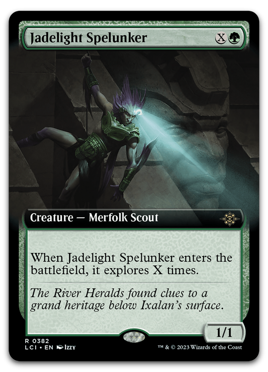 Jadelight Spelunker (Extended Art) (The Lost Caverns of Ixalan)