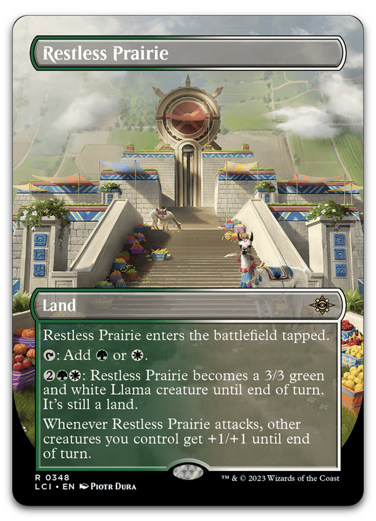 Restless Prairie (Borderless) (The Lost Caverns of Ixalan)