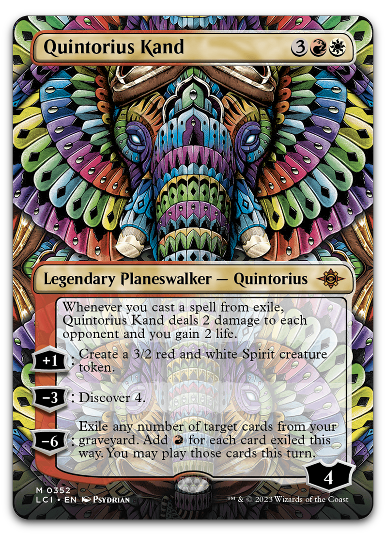 Quintorius Kand (0352) (Borderless) (The Lost Caverns of Ixalan)