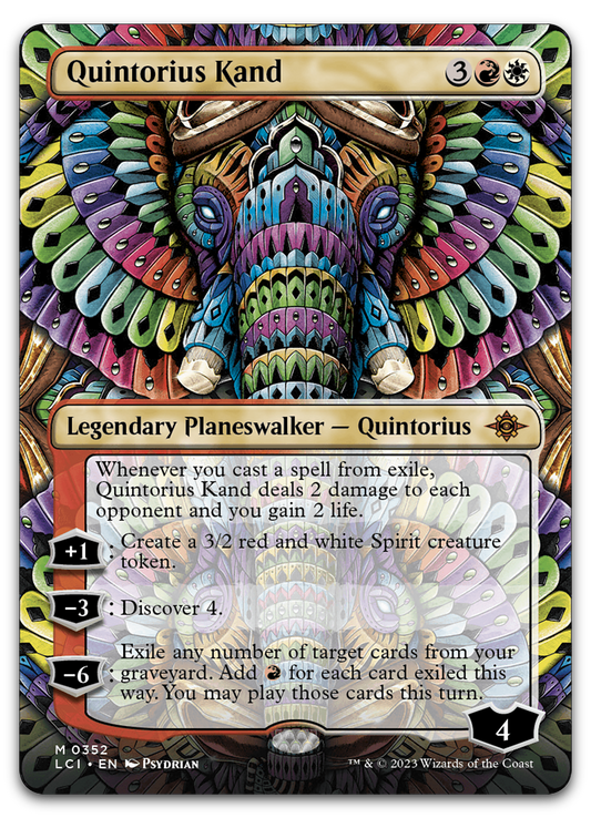 Quintorius Kand (0352) (Borderless) (The Lost Caverns of Ixalan)