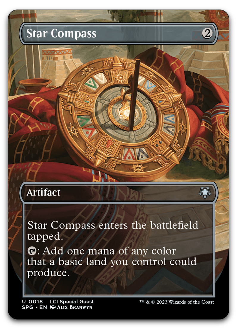 Star Compass (Borderless) (Special Guests)