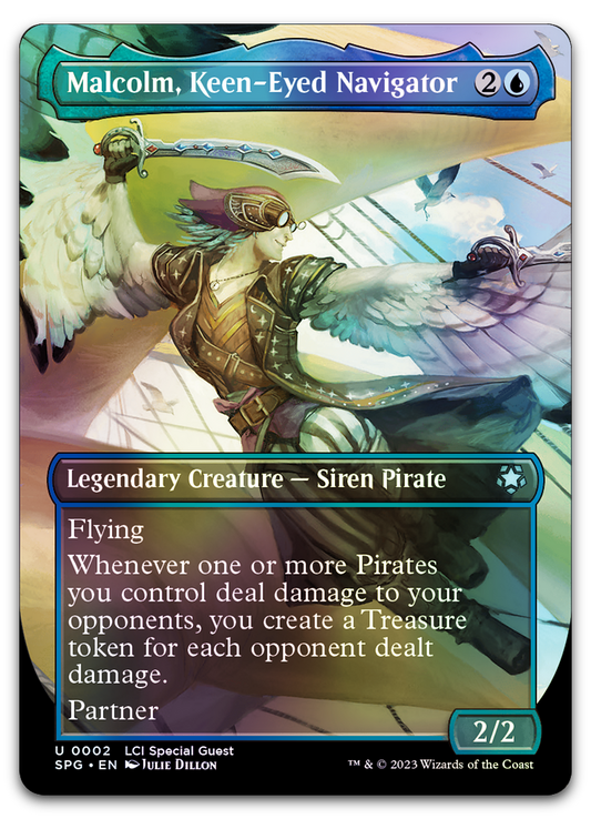 Malcolm, Keen-Eyed Navigator (Borderless) (Special Guests)