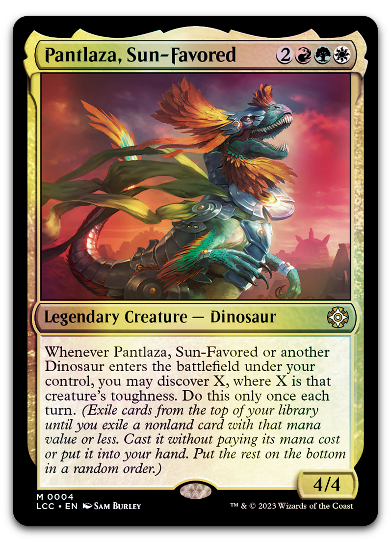 Pantlaza, Sun-Favored (Commander: The Lost Caverns of Ixalan)