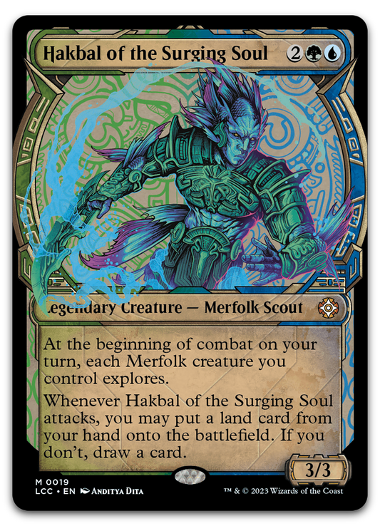 Hakbal of the Surging Soul (Showcase) (Commander: The Lost Caverns of Ixalan)
