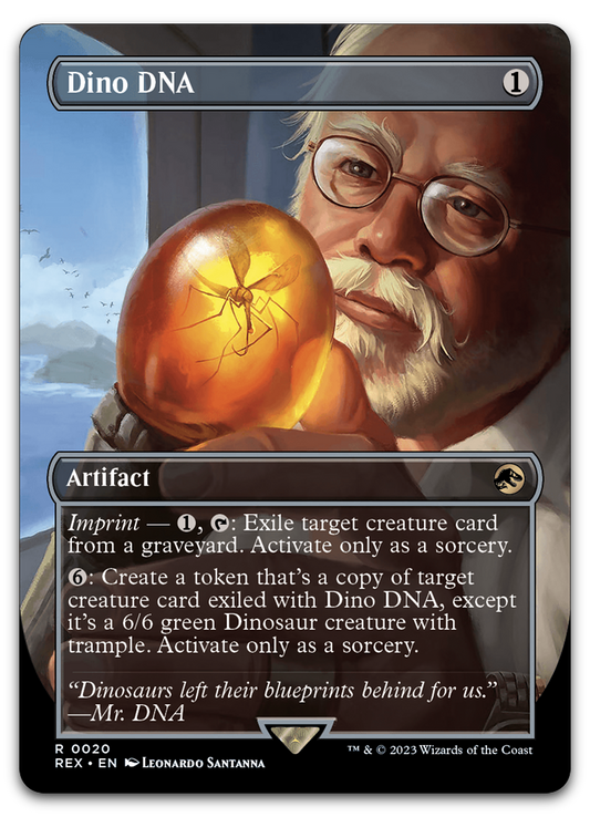 Dino DNA (Borderless) (Universes Beyond: Jurassic World Collection)