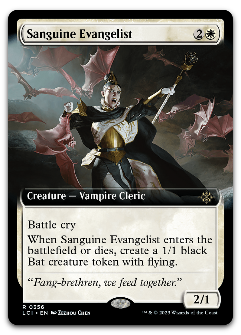 Sanguine Evangelist (Extended Art) (The Lost Caverns of Ixalan)
