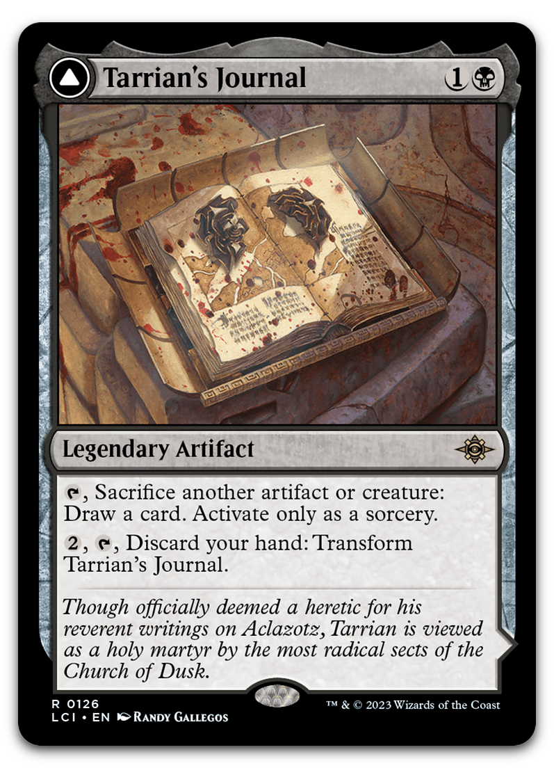Tarrian's Journal (The Lost Caverns of Ixalan)