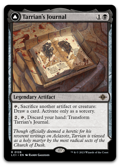 Tarrian's Journal (The Lost Caverns of Ixalan)