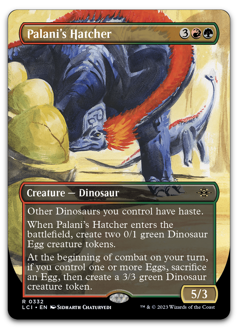 Palani's Hatcher (Borderless) (The Lost Caverns of Ixalan)