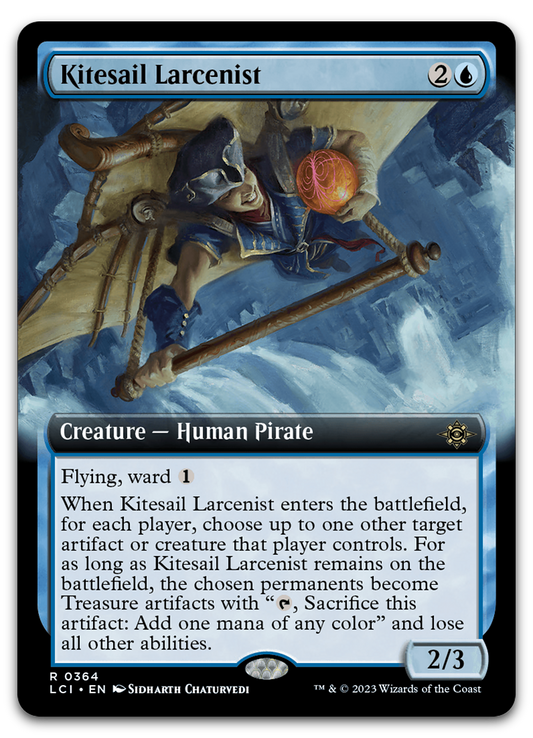 Kitesail Larcenist (Extended Art) (The Lost Caverns of Ixalan)