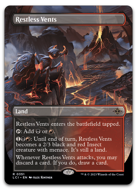 Restless Vents (Borderless) (The Lost Caverns of Ixalan)