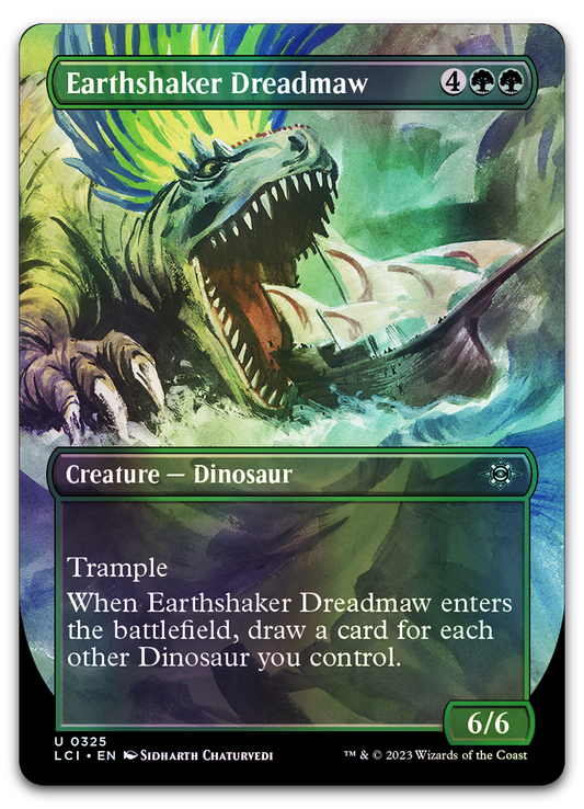 Earthshaker Dreadmaw (Borderless) (The Lost Caverns of Ixalan)