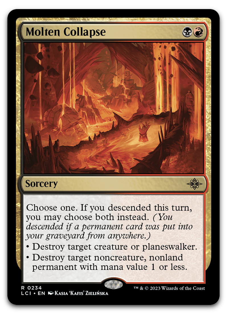 Molten Collapse (The Lost Caverns of Ixalan)