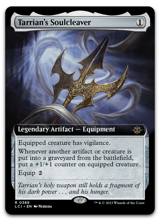 Tarrian's Soulcleaver (Extended Art) (The Lost Caverns of Ixalan)