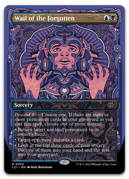 Wail of the Forgotten (Borderless) (The Lost Caverns of Ixalan)