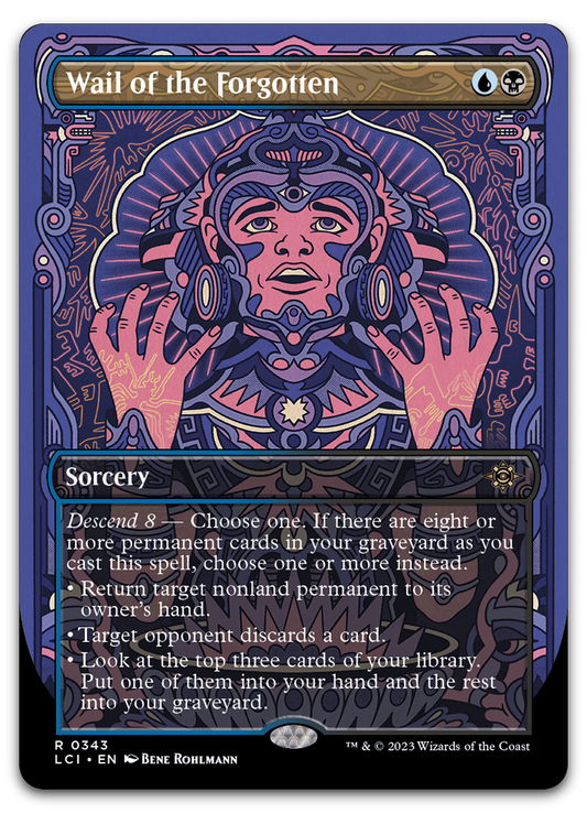 Wail of the Forgotten (Borderless) (The Lost Caverns of Ixalan)