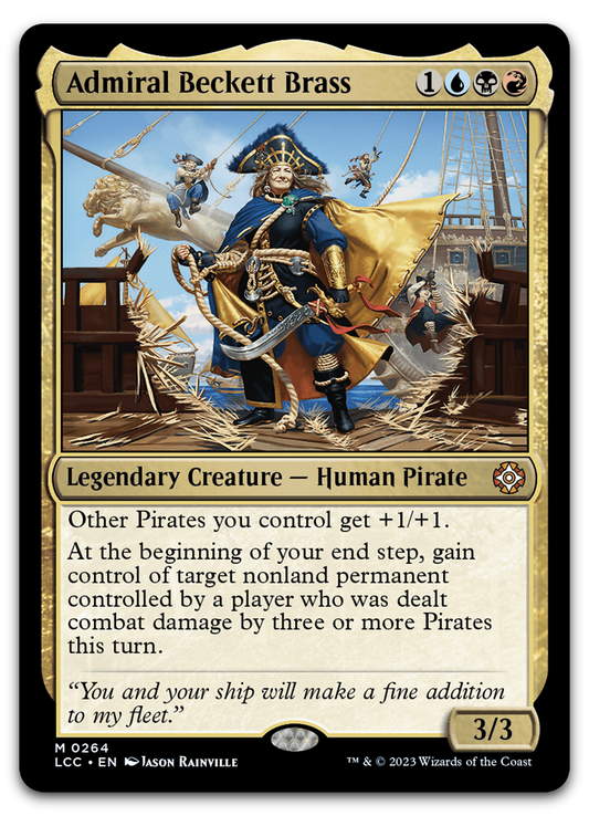 Admiral Beckett Brass (Commander: The Lost Caverns of Ixalan)