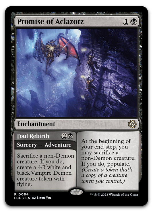 Promise of Aclazotz (Commander: The Lost Caverns of Ixalan)