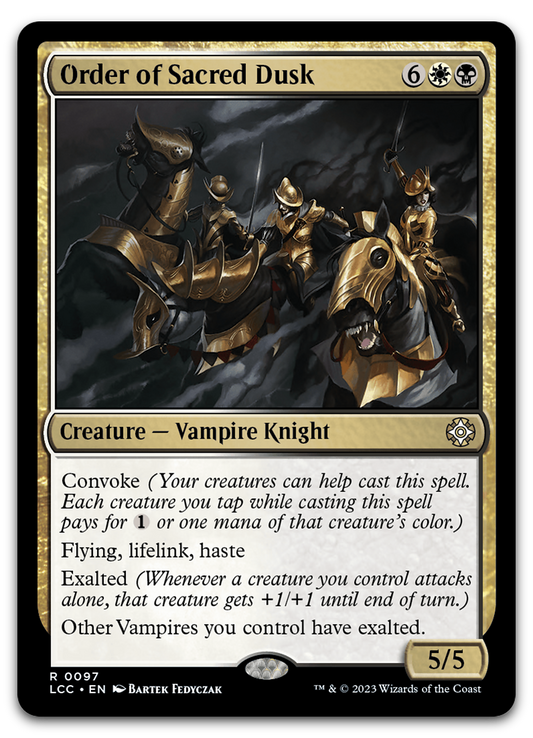 Order of Sacred Dusk (Commander: The Lost Caverns of Ixalan)