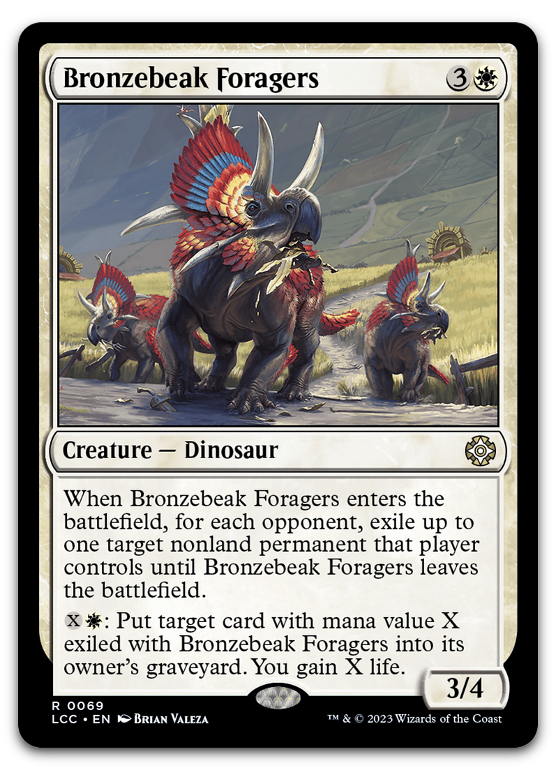 Bronzebeak Foragers (Commander: The Lost Caverns of Ixalan)