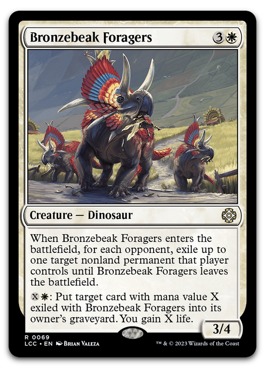 Bronzebeak Foragers (Commander: The Lost Caverns of Ixalan)