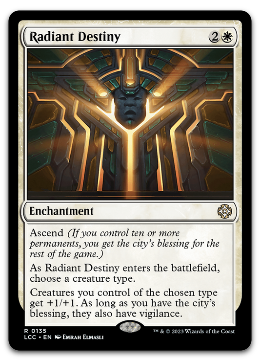 Radiant Destiny (Commander: The Lost Caverns of Ixalan)
