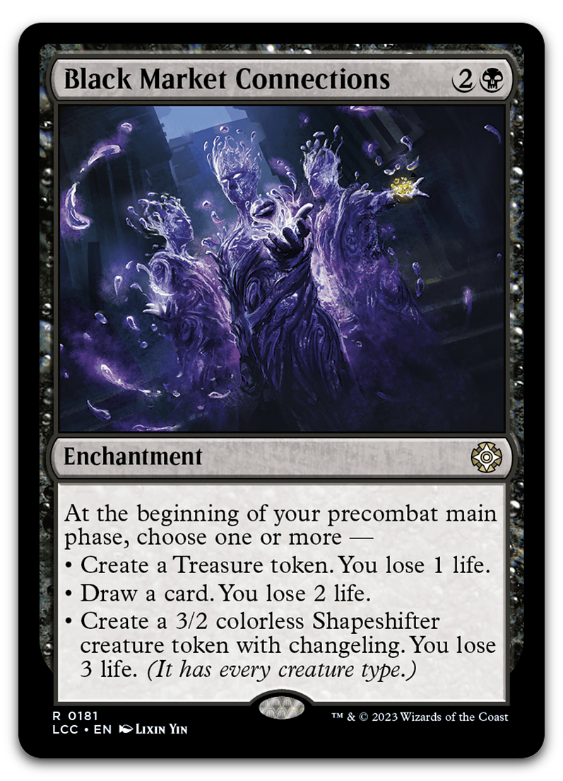 Black Market Connections (Commander: The Lost Caverns of Ixalan)