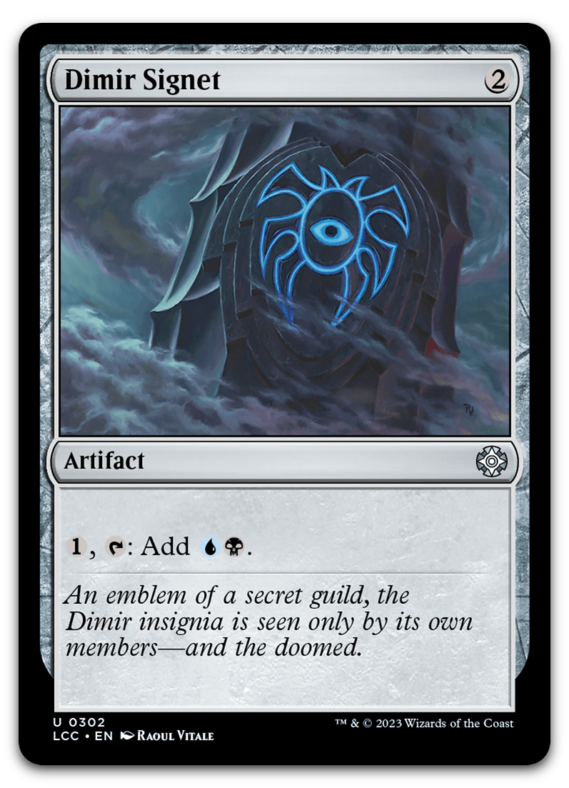 Dimir Signet (Commander: The Lost Caverns of Ixalan)