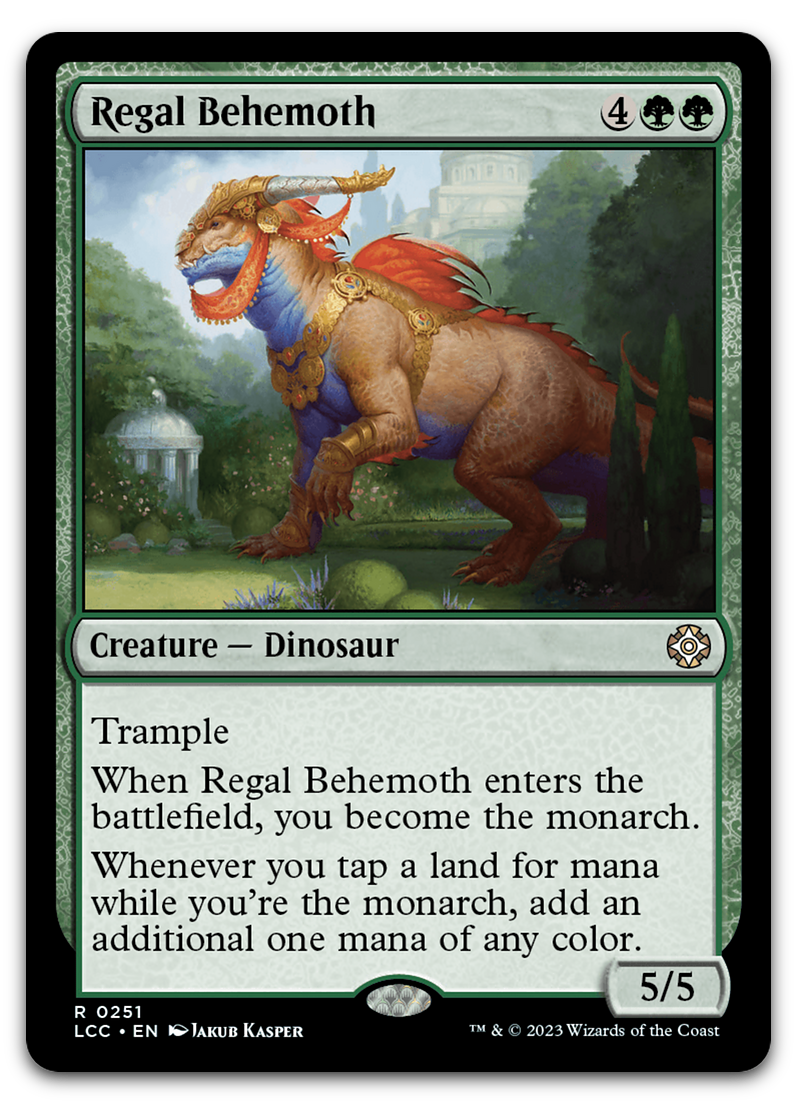 Regal Behemoth (Commander: The Lost Caverns of Ixalan)