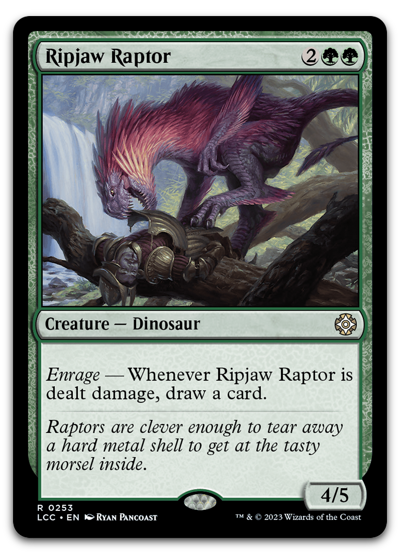 Ripjaw Raptor (Commander: The Lost Caverns of Ixalan)