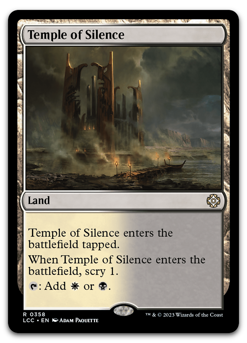 Temple of Silence (Commander: The Lost Caverns of Ixalan)