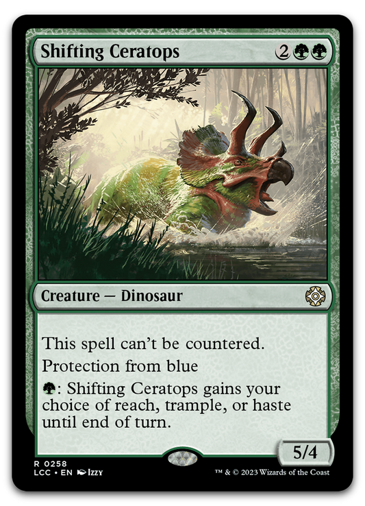 Shifting Ceratops (Commander: The Lost Caverns of Ixalan)