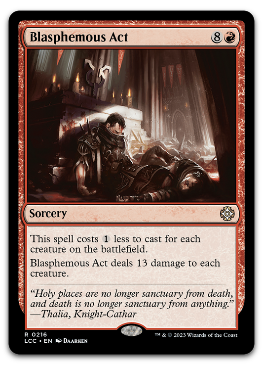 Blasphemous Act (Commander: The Lost Caverns of Ixalan)