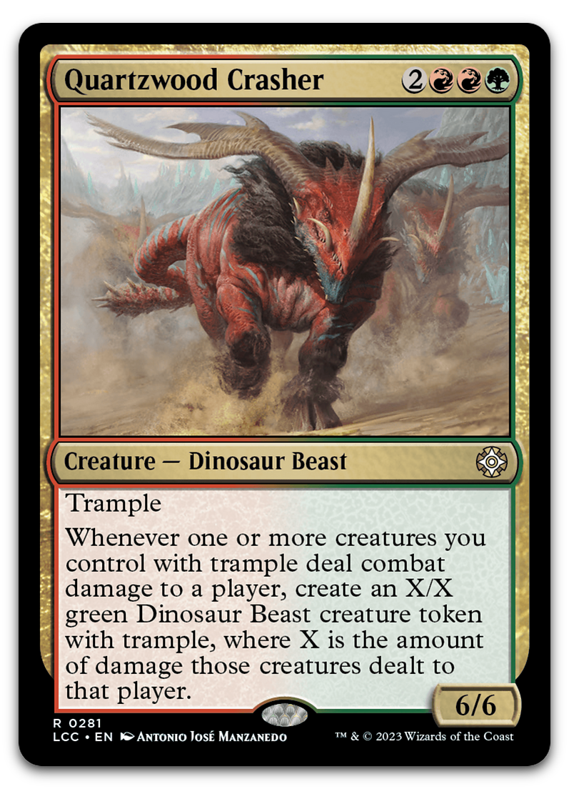 Quartzwood Crasher (Commander: The Lost Caverns of Ixalan)