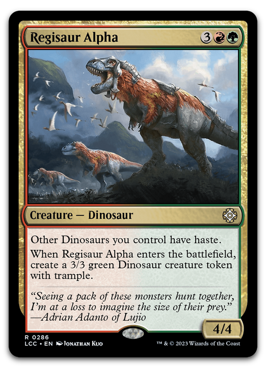 Regisaur Alpha (Commander: The Lost Caverns of Ixalan)