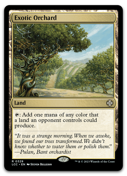 Exotic Orchard (Commander: The Lost Caverns of Ixalan)