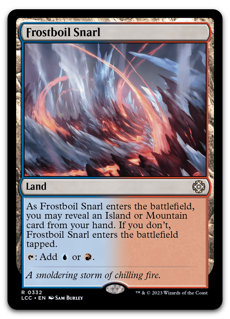 Frostboil Snarl (Commander: The Lost Caverns of Ixalan)