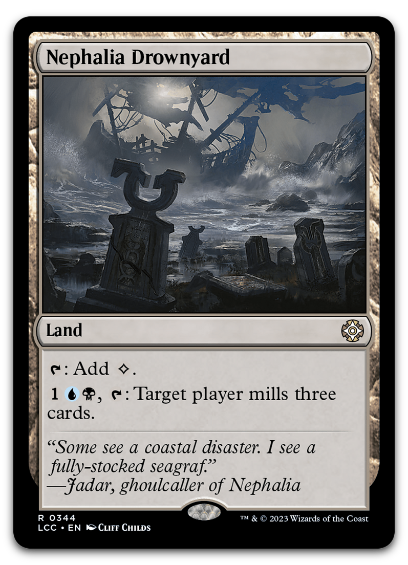 Nephalia Drownyard (Commander: The Lost Caverns of Ixalan)