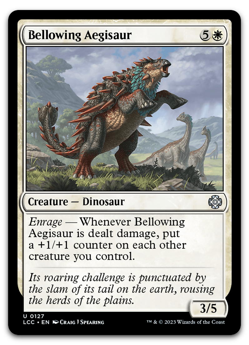 Bellowing Aegisaur (Commander: The Lost Caverns of Ixalan)