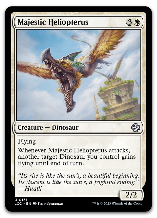 Majestic Heliopterus (Commander: The Lost Caverns of Ixalan)