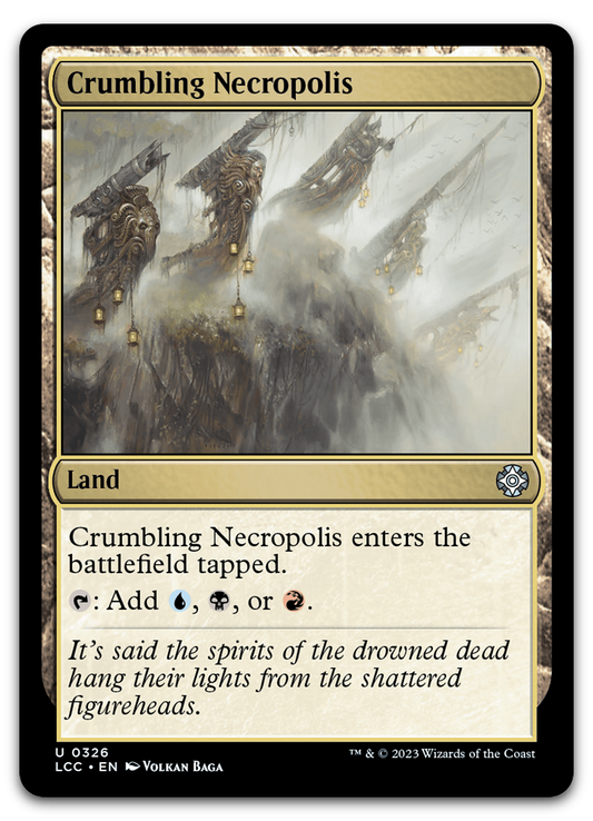 Crumbling Necropolis (Commander: The Lost Caverns of Ixalan)