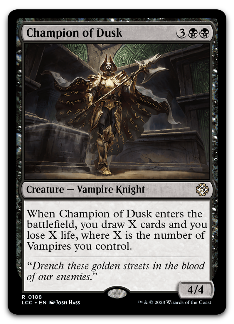 Champion of Dusk (Commander: The Lost Caverns of Ixalan)