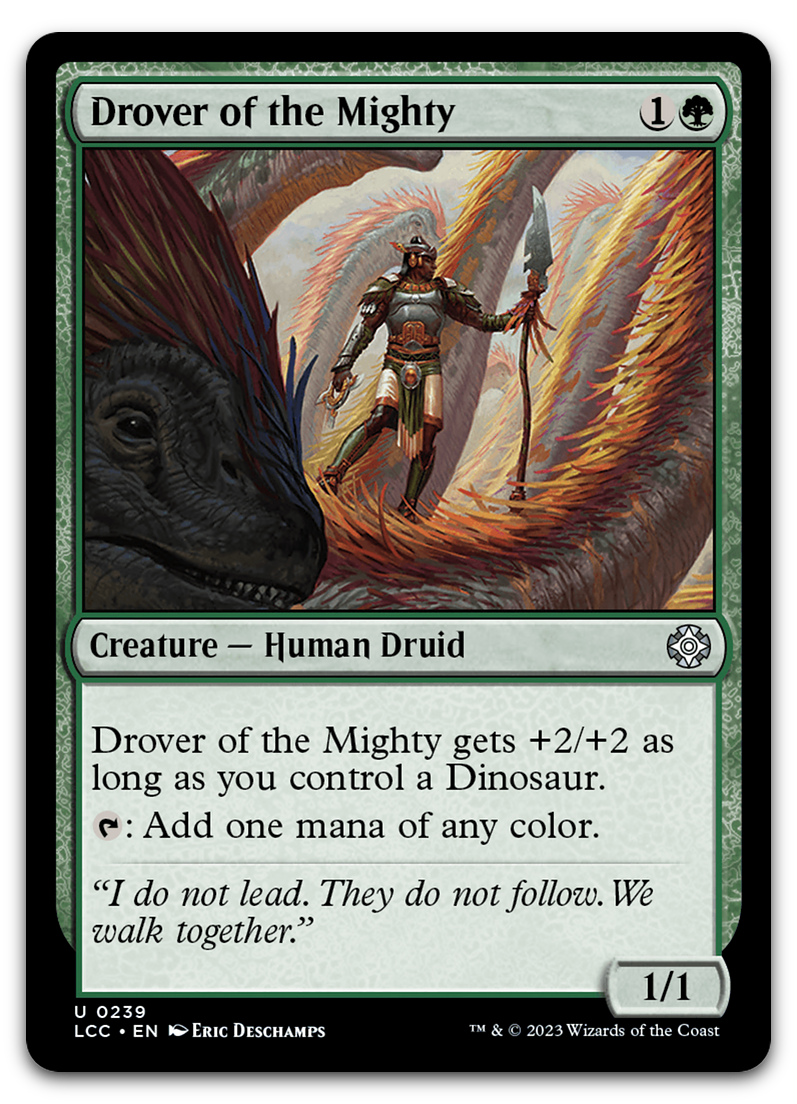 Drover of the Mighty (Commander: The Lost Caverns of Ixalan)