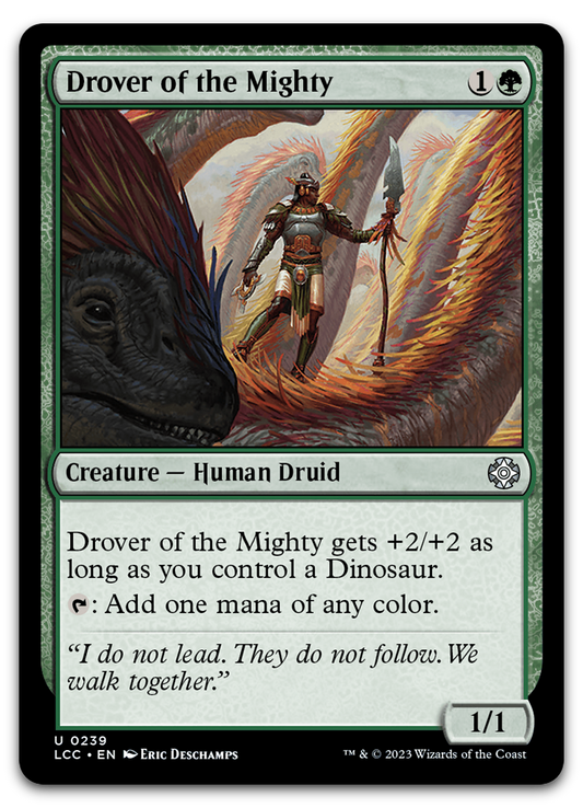 Drover of the Mighty (Commander: The Lost Caverns of Ixalan)